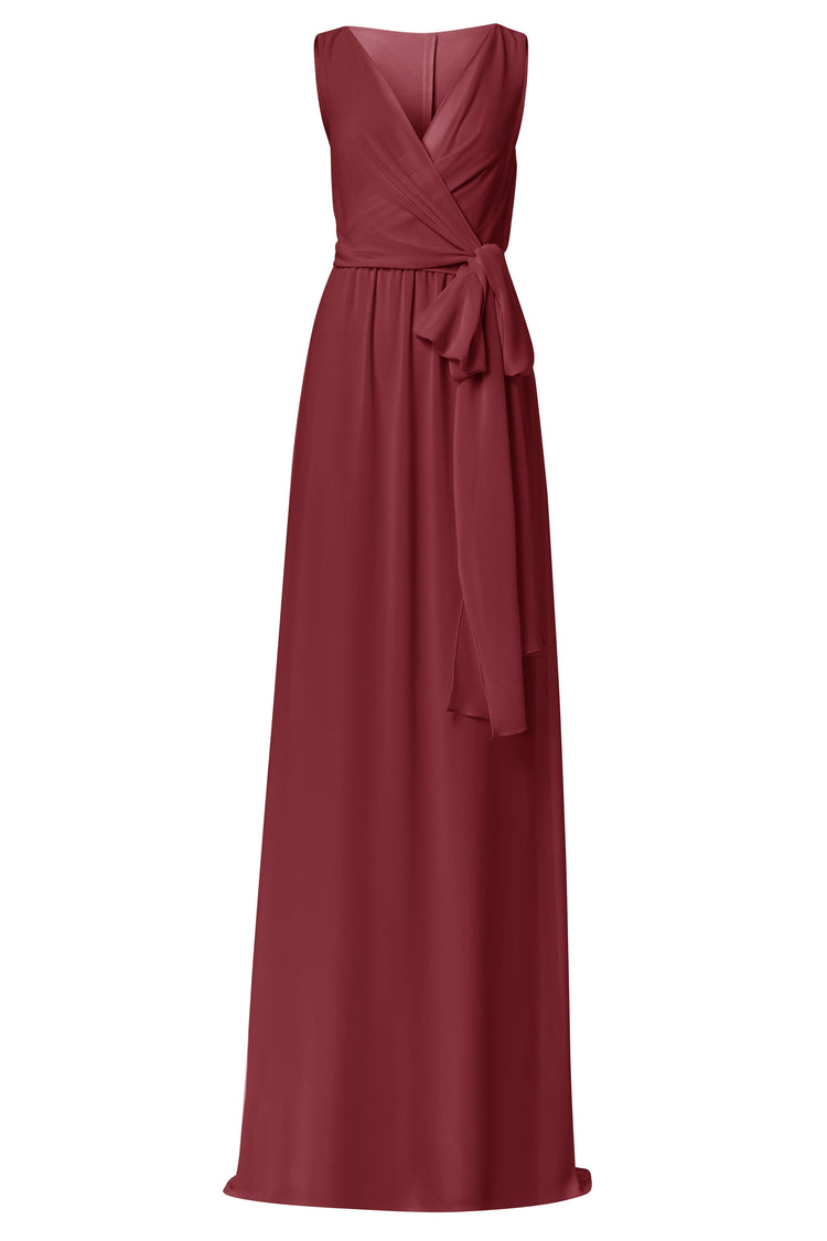 Madeline, dress from Collection Amsale, Fabric: flat-chiffon