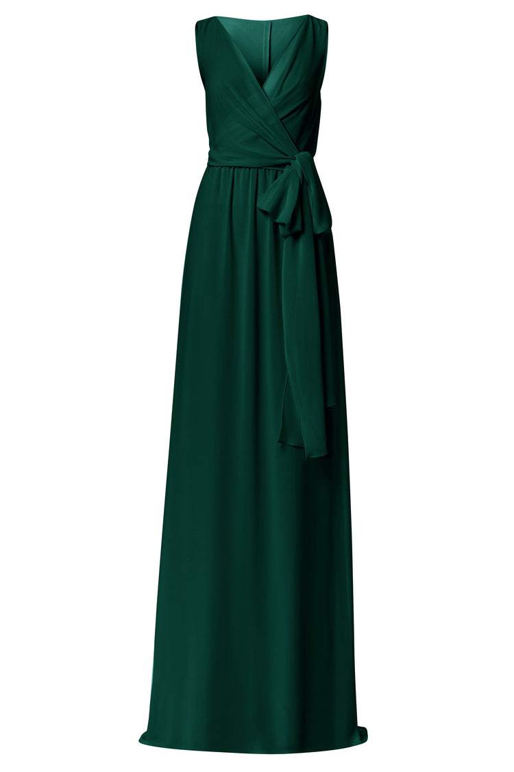 Madeline, dress from Collection Amsale, Fabric: flat-chiffon