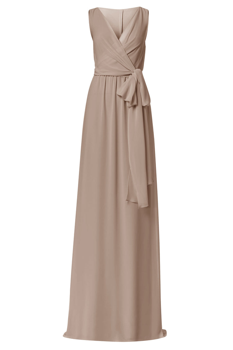 Madeline, dress from Collection Amsale, Fabric: flat-chiffon