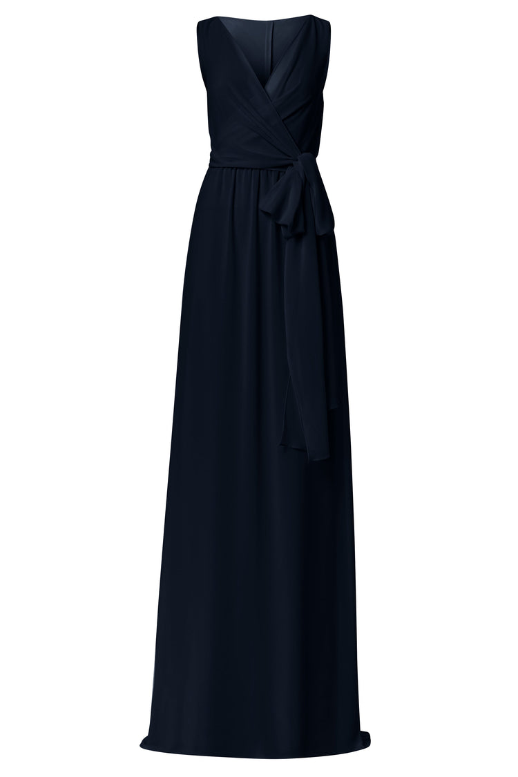 Madeline, dress from Collection Amsale, Fabric: flat-chiffon