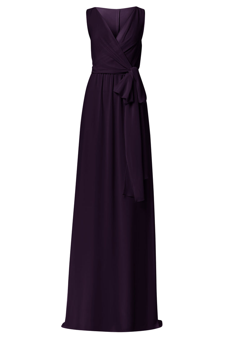 Madeline, dress from Collection Amsale, Fabric: flat-chiffon