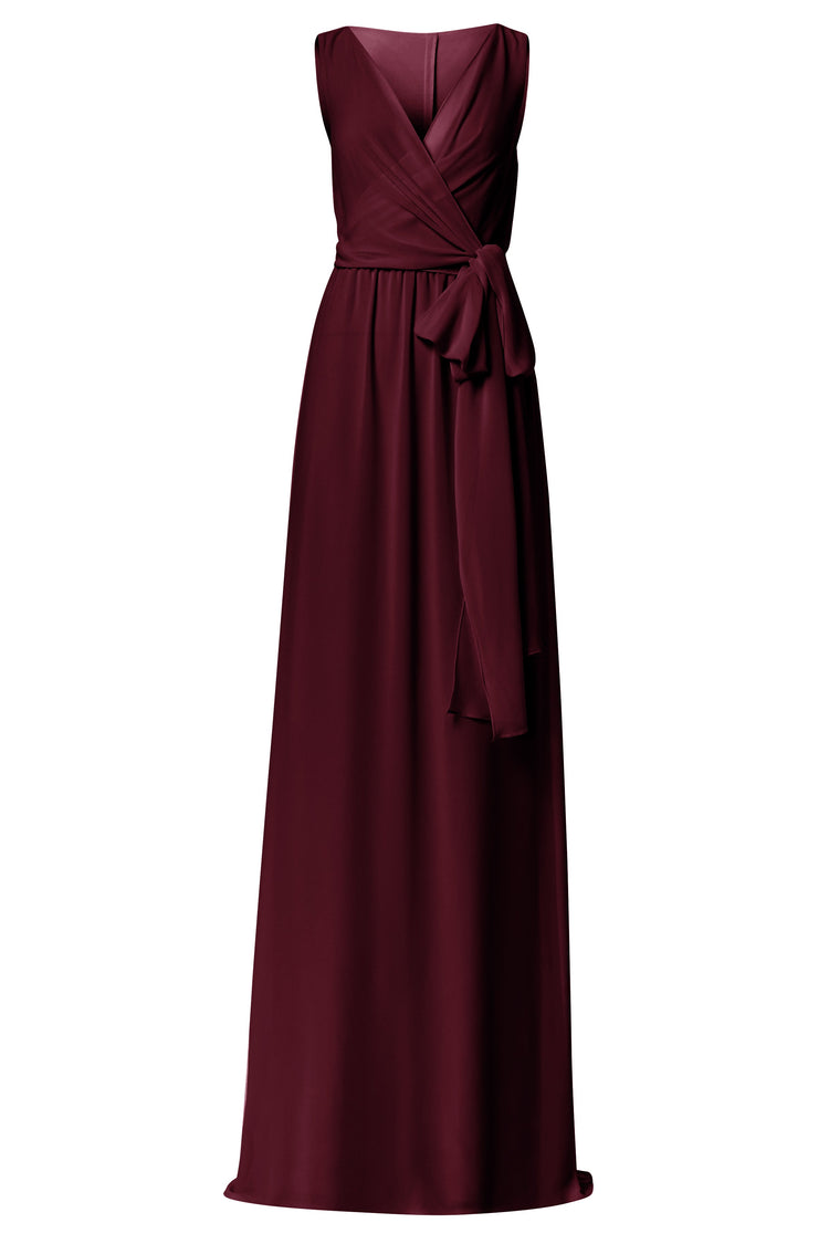 Madeline, dress from Collection Amsale, Fabric: flat-chiffon