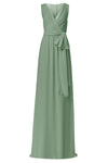 Madeline, dress from Collection Amsale, Fabric: flat-chiffon