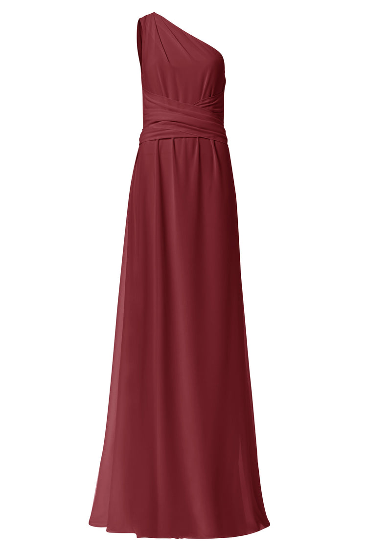 Athena, dress from Collection Amsale, Fabric: flat-chiffon