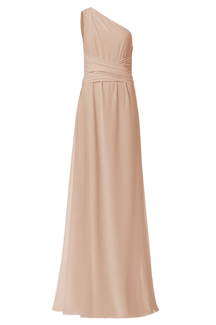 Athena, dress from Collection Amsale, Fabric: flat-chiffon