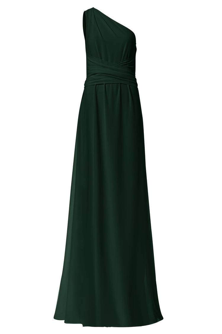 Athena, dress from Collection Amsale, Fabric: flat-chiffon