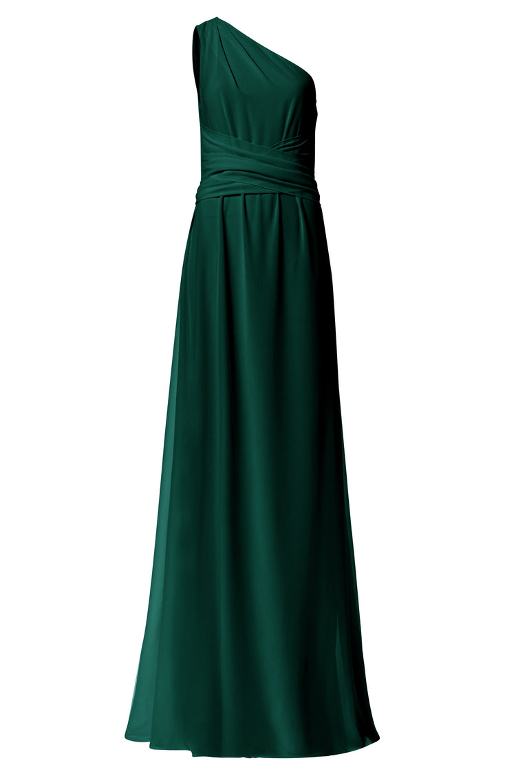 Athena, dress from Collection Amsale, Fabric: flat-chiffon