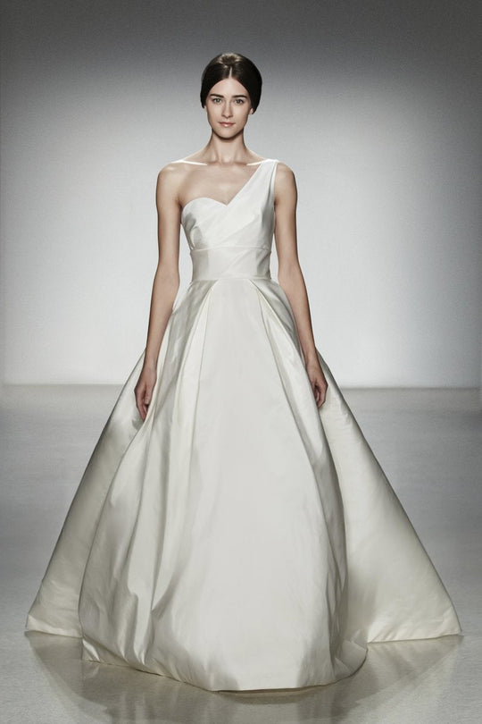 Newport, $4,200, dress from Collection Amsale