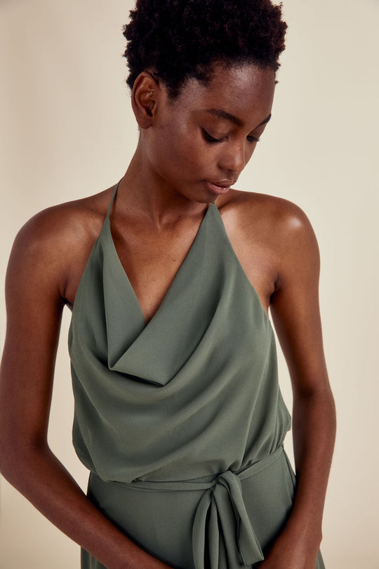 Alyssa, $190, dress from Collection Amsale, Fabric: flat-chiffon