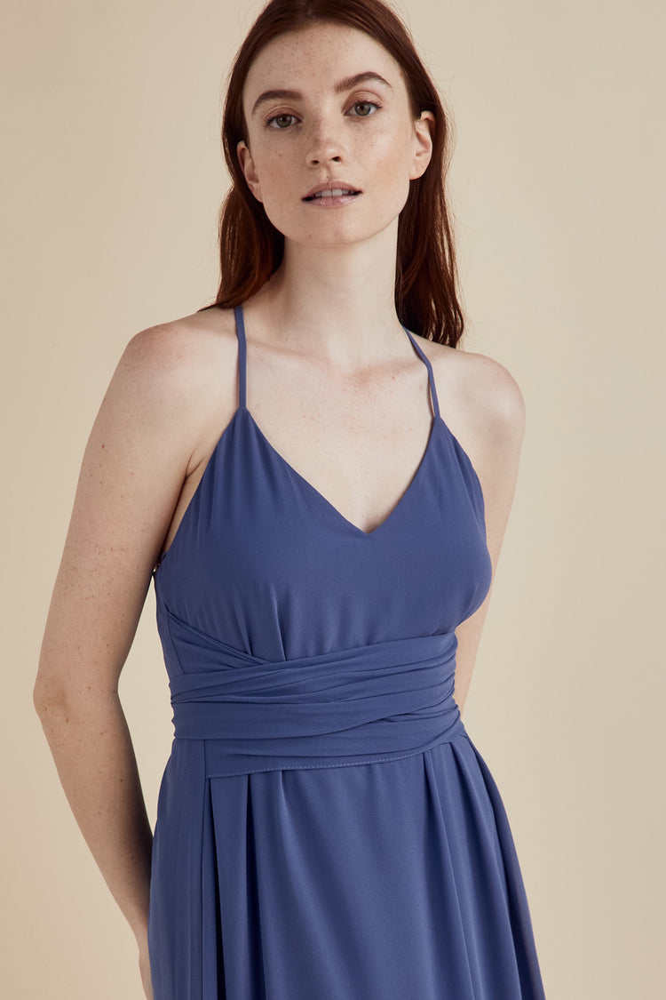 Joy, dress from Collection Amsale, Fabric: flat-chiffon