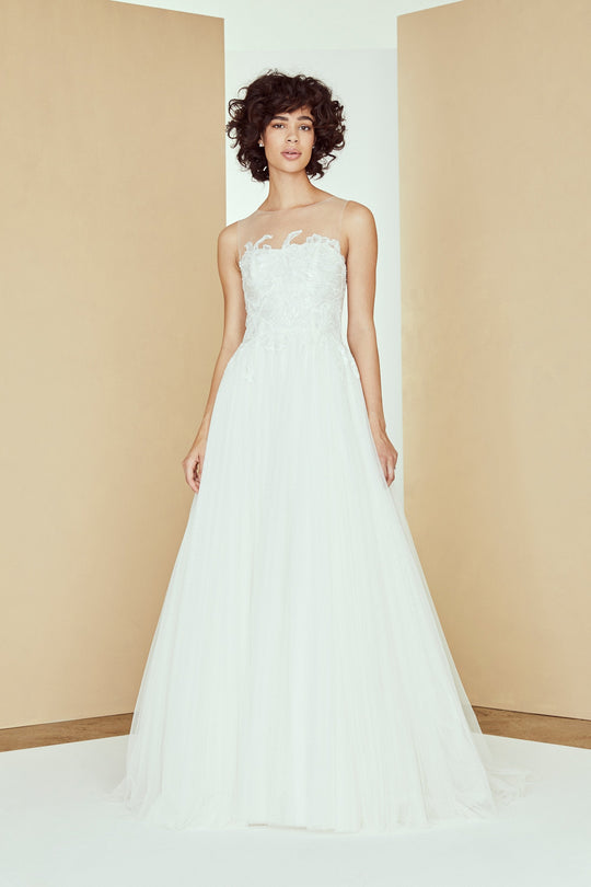Adelaide, $2,495, dress from Collection Amsale