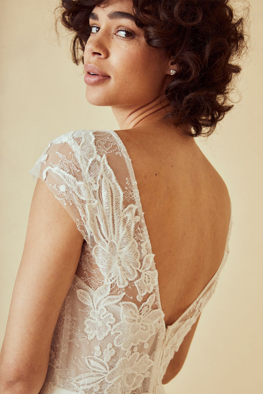 Alastair, $2,595, dress from Collection Amsale