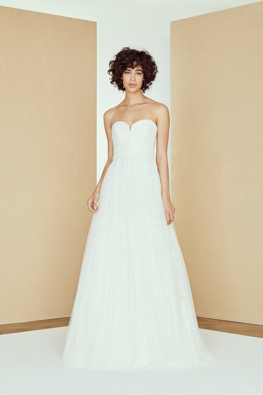 Carissa, $3,195, dress from Collection Amsale