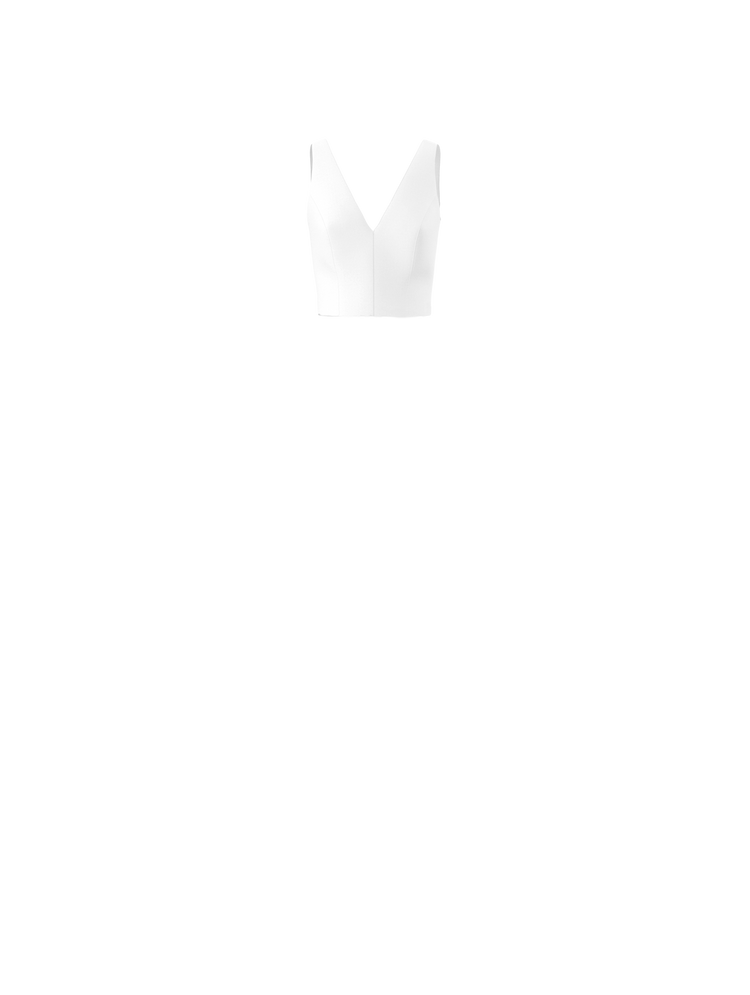V neck, bodice from Collection Amsale