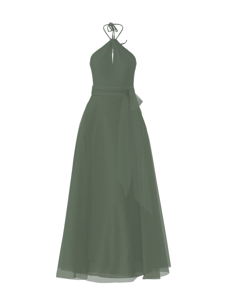 Bodice(Colby), Skirt(Cerisa),Belt(Sash), olive, combo from Collection Amsale
