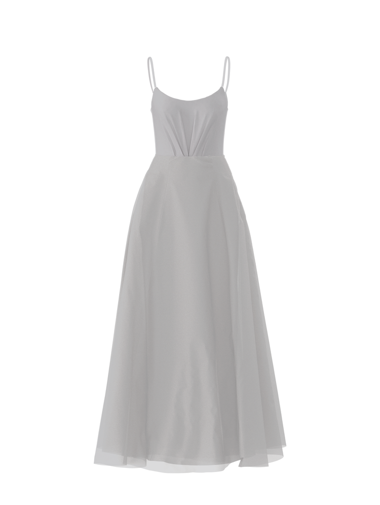 Bodice(Campbell), Skirt(Cerisa), platinum, combo from Collection Amsale