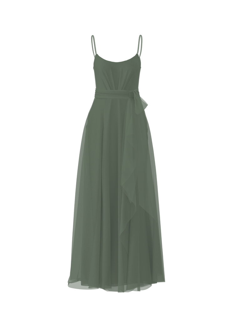 Bodice(Campbell), Skirt(Jaycie),Belt(Sash), olive, combo from Collection Amsale