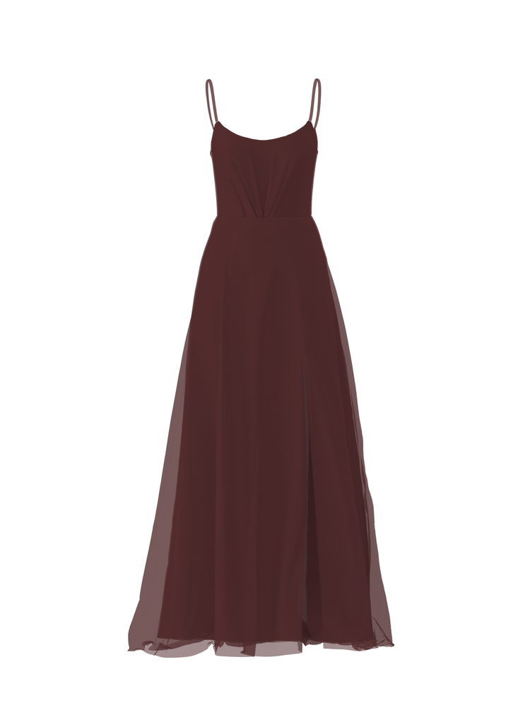 Bodice(Campbell), Skirt(Arabella), ruby, combo from Collection Amsale