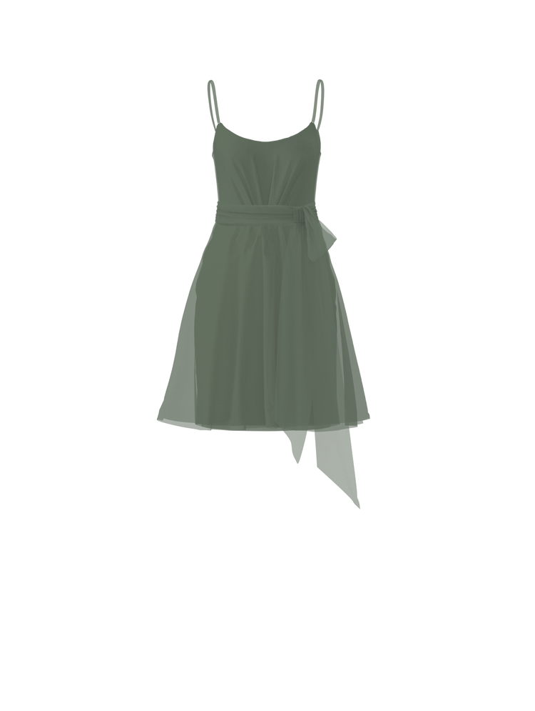 Bodice(Campbell), Skirt(Carla),Belt(Sash), olive, combo from Collection Amsale