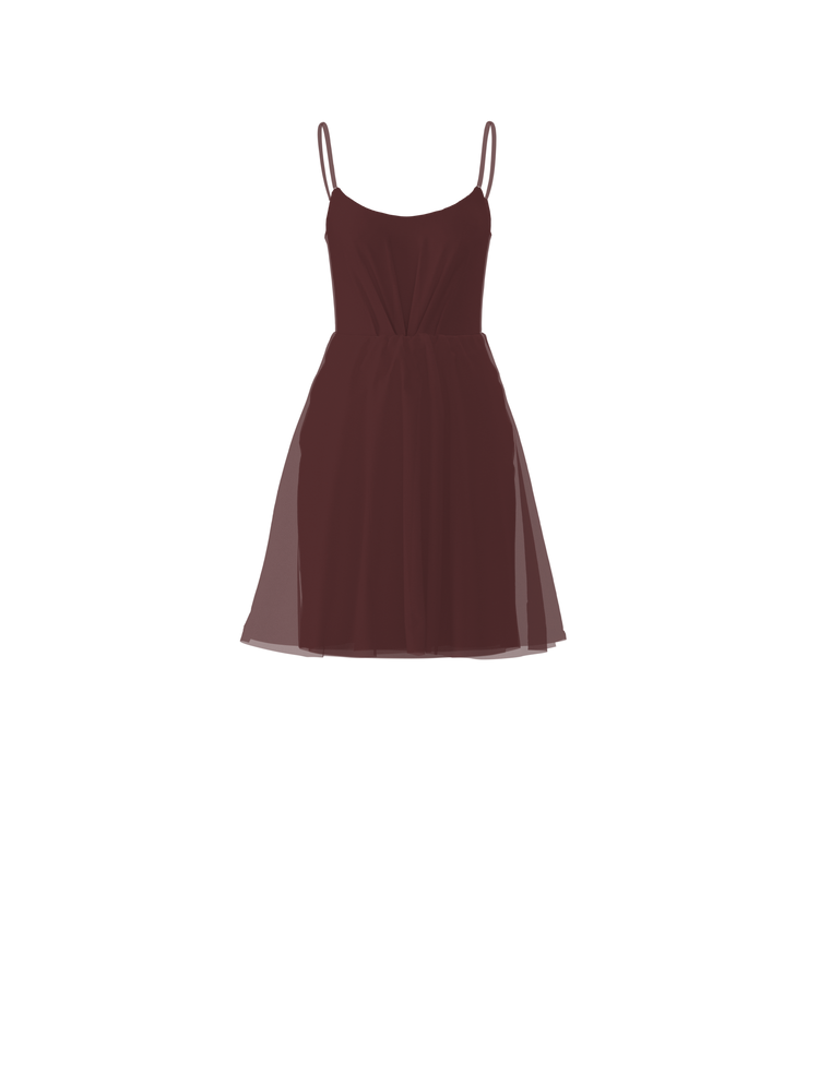 Bodice(Campbell), Skirt(Carla), ruby, combo from Collection Amsale