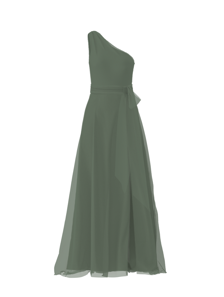 Bodice(Laurie), Skirt(Arabella),Belt(Sash), olive, combo from Collection Amsale