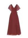 Bodice(Ava), Skirt(Cerisa),Belt(Sash), cayenne, combo from Collection Amsale