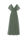 Bodice(Ava), Skirt(Justine),Belt(Sash), olive, combo from Collection Amsale