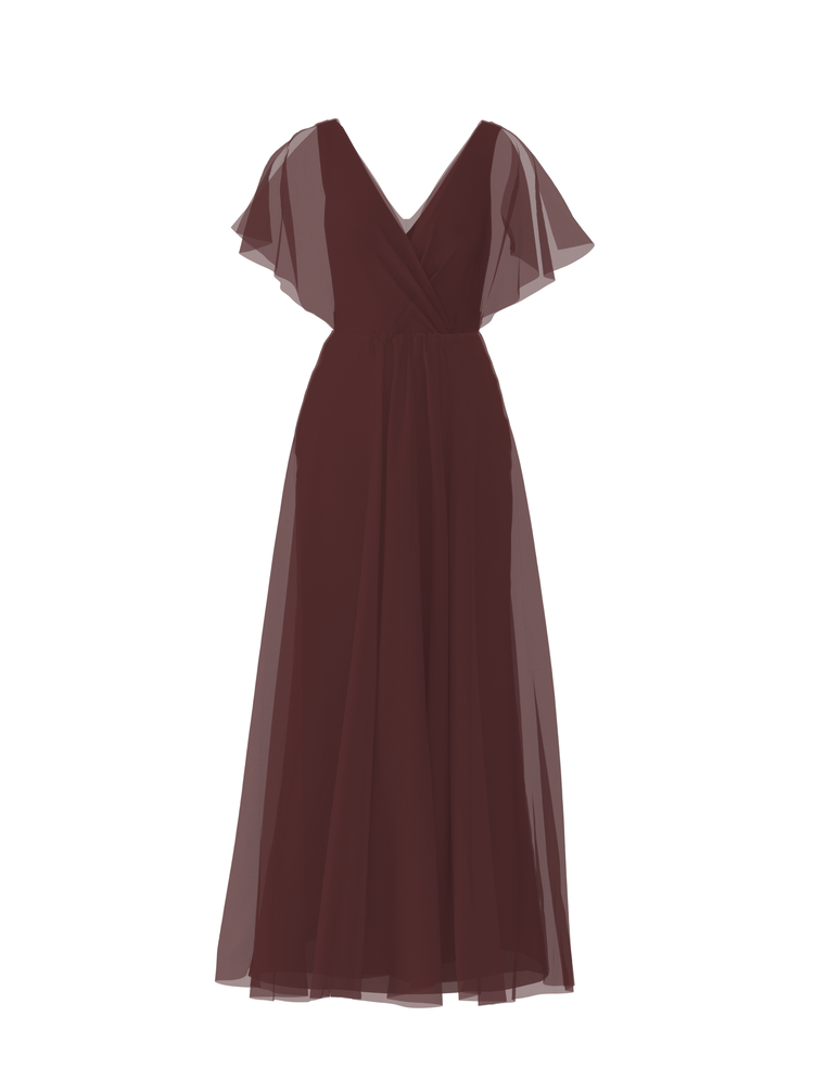 Bodice(Ava), Skirt(Justine), ruby, combo from Collection Amsale