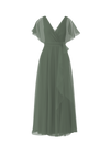 Bodice(Ava), Skirt(Jaycie),Belt(Sash), olive, combo from Collection Amsale