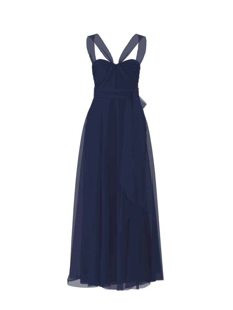 Bodice(Cerisa), Skirt(Jaycie),Belt(Sash), french-blue, combo from Collection Amsale