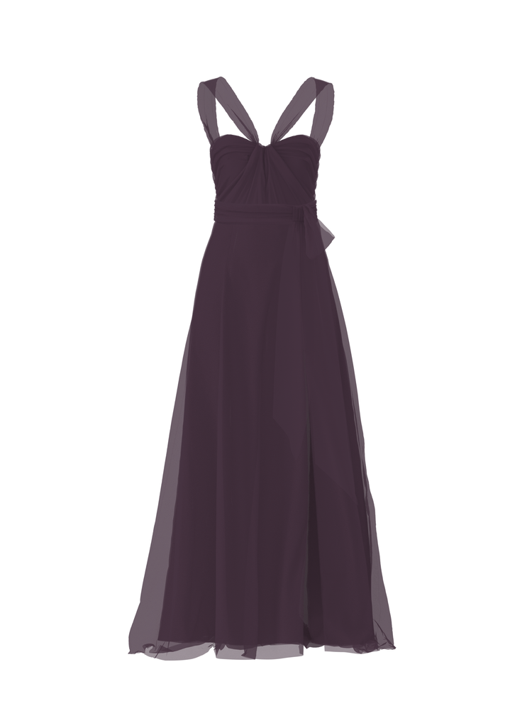 Bodice(Cerisa), Skirt(Arabella),Belt(Sash), plum, combo from Collection Amsale