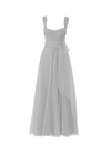 Bodice(Alexis), Skirt(Justine),Belt(Sash), platinum, combo from Collection Amsale