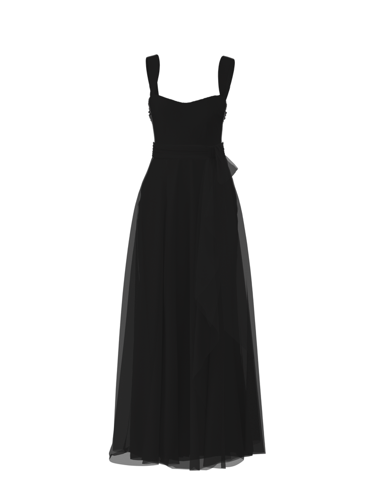 Bodice(Alexis), Skirt(Jaycie),Belt(Sash), black, combo from Collection Amsale