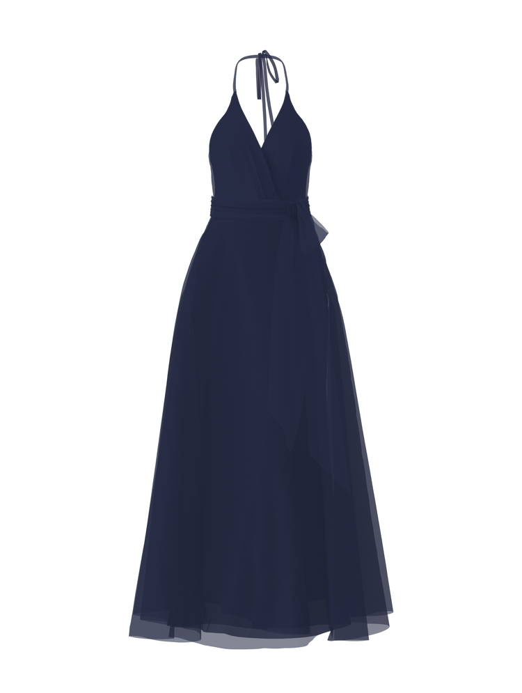 Bodice(Carmelle), Skirt(Cerisa),Belt(Sash), french-blue, combo from Collection Amsale