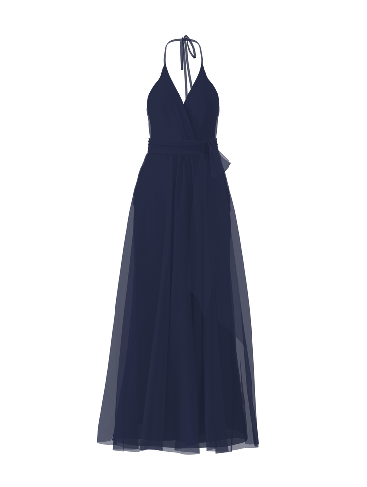 Bodice(Carmelle), Skirt(Justine),Belt(Sash), french-blue, combo from Collection Amsale