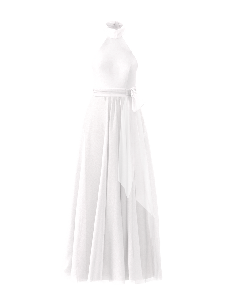 Bodice(Sophia), Skirt(Justine),Belt(Sash), white, combo from Collection Amsale