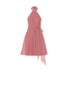 Bodice(Sophia), Skirt(Carla),Belt(Sash), rose, combo from Collection Amsale