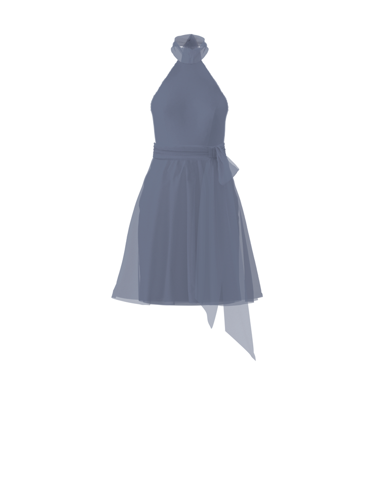 Bodice(Sophia), Skirt(Carla),Belt(Sash), slate, combo from Collection Amsale