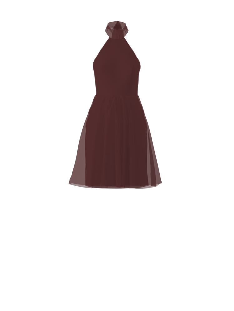 Bodice(Sophia), Skirt(Carla), ruby, combo from Collection Amsale