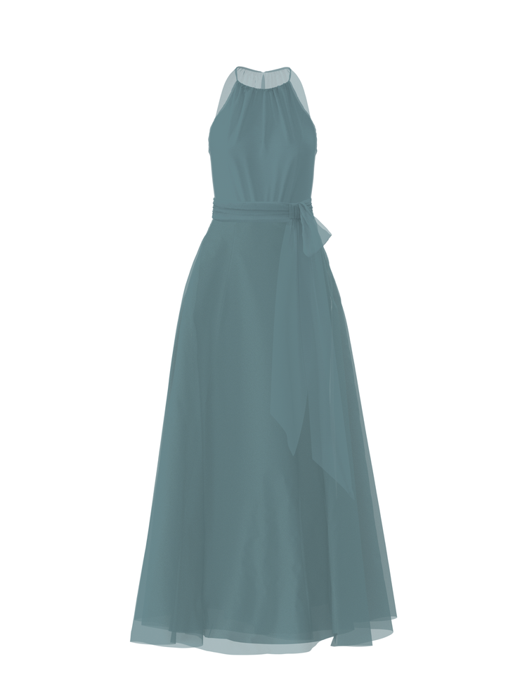Bodice(Kyra), Skirt(Cerisa),Belt(Sash), teal, combo from Collection Amsale
