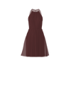 Bodice(Kyra), Skirt(Carla), ruby, combo from Collection Amsale