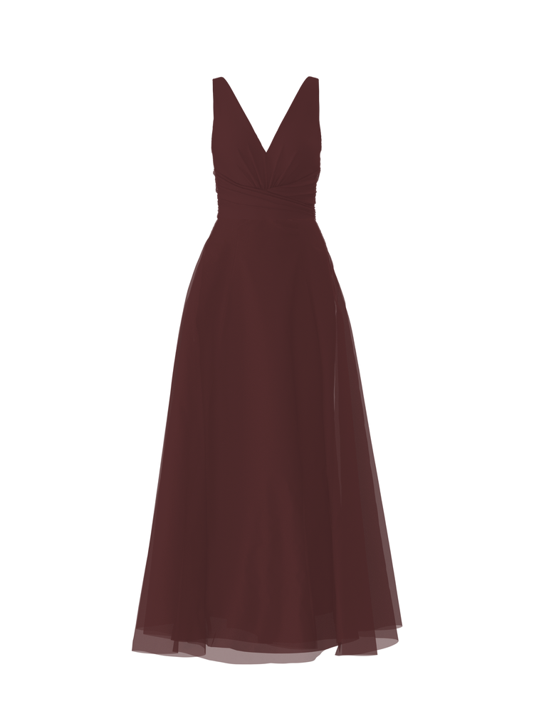 Bodice(Justine), Skirt(Cerisa), ruby, combo from Collection Amsale