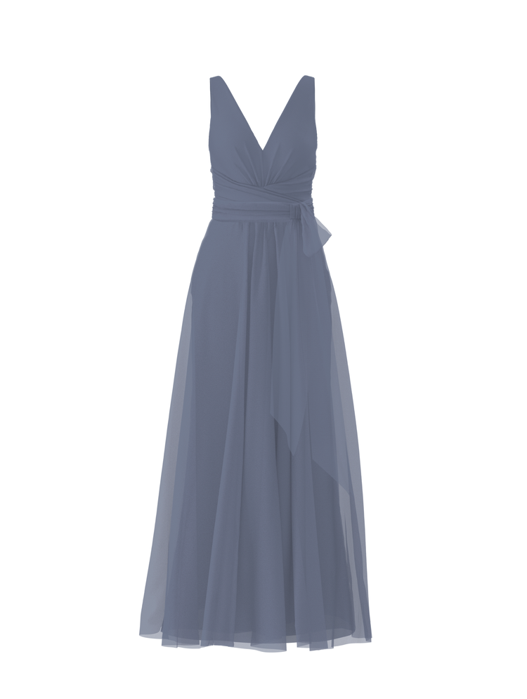 Bodice(Justine), Skirt(Justine),Belt(Sash), slate, combo from Collection Amsale