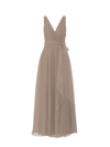 Bodice(Justine), Skirt(Jaycie),Belt(Sash), latte, combo from Collection Amsale