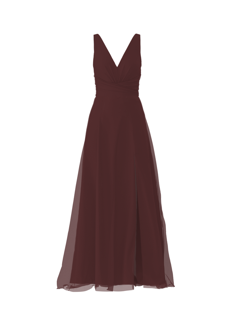 Bodice(Justine), Skirt(Arabella), ruby, combo from Collection Amsale
