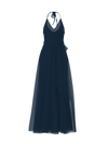Bodice(Daryn), Skirt(Justine),Belt(Sash), navy, combo from Collection Amsale