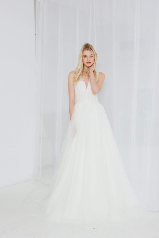 April, $4,600, dress from Collection Amsale