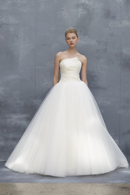 Iris, $4,400, dress from Collection Amsale
