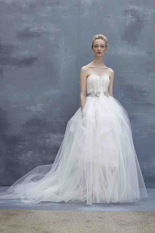 Clara, $5,225, dress from Collection Amsale