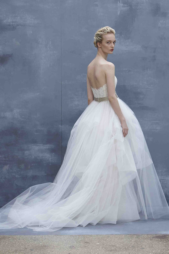 Clara, $5,225, dress from Collection Amsale